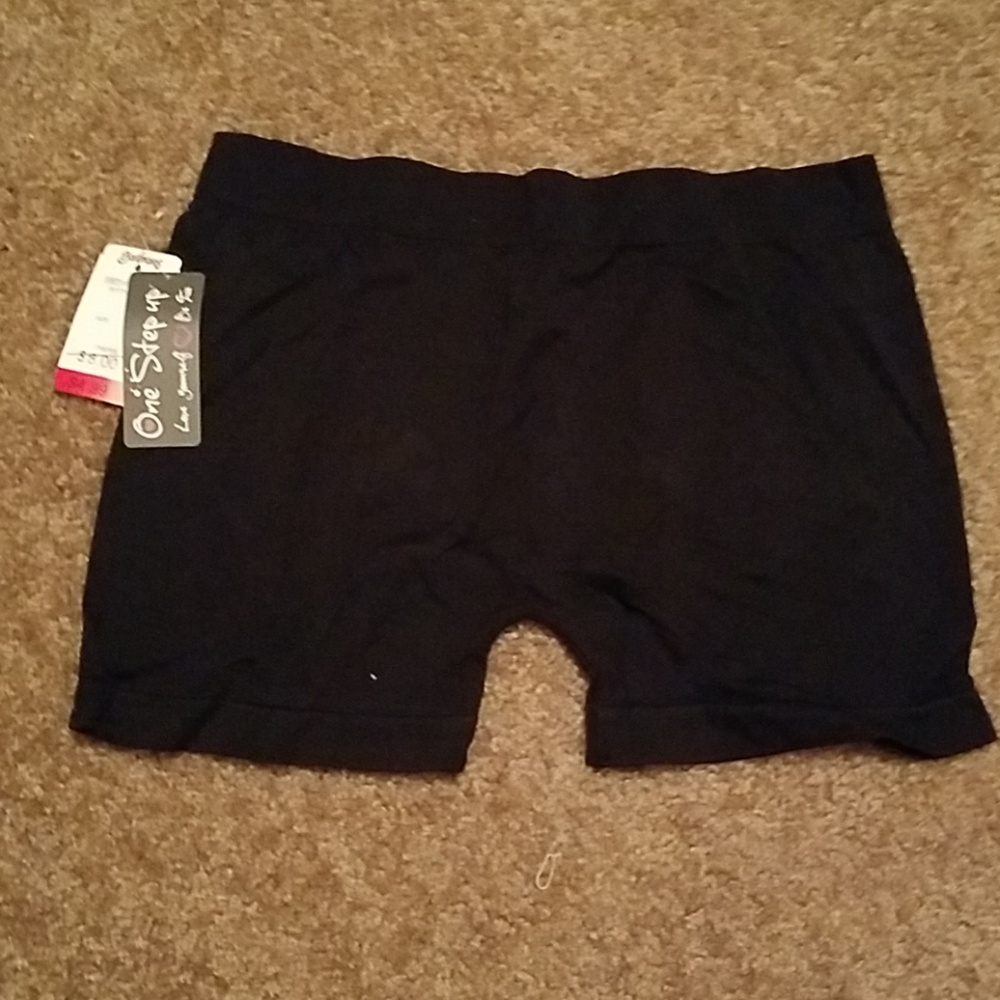 Black spandex shorts